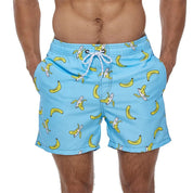 Ademende zwemshort met funky print - Lennox