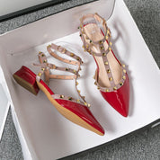 Casual sandalen met spitse teen en klinknagels - Capri
