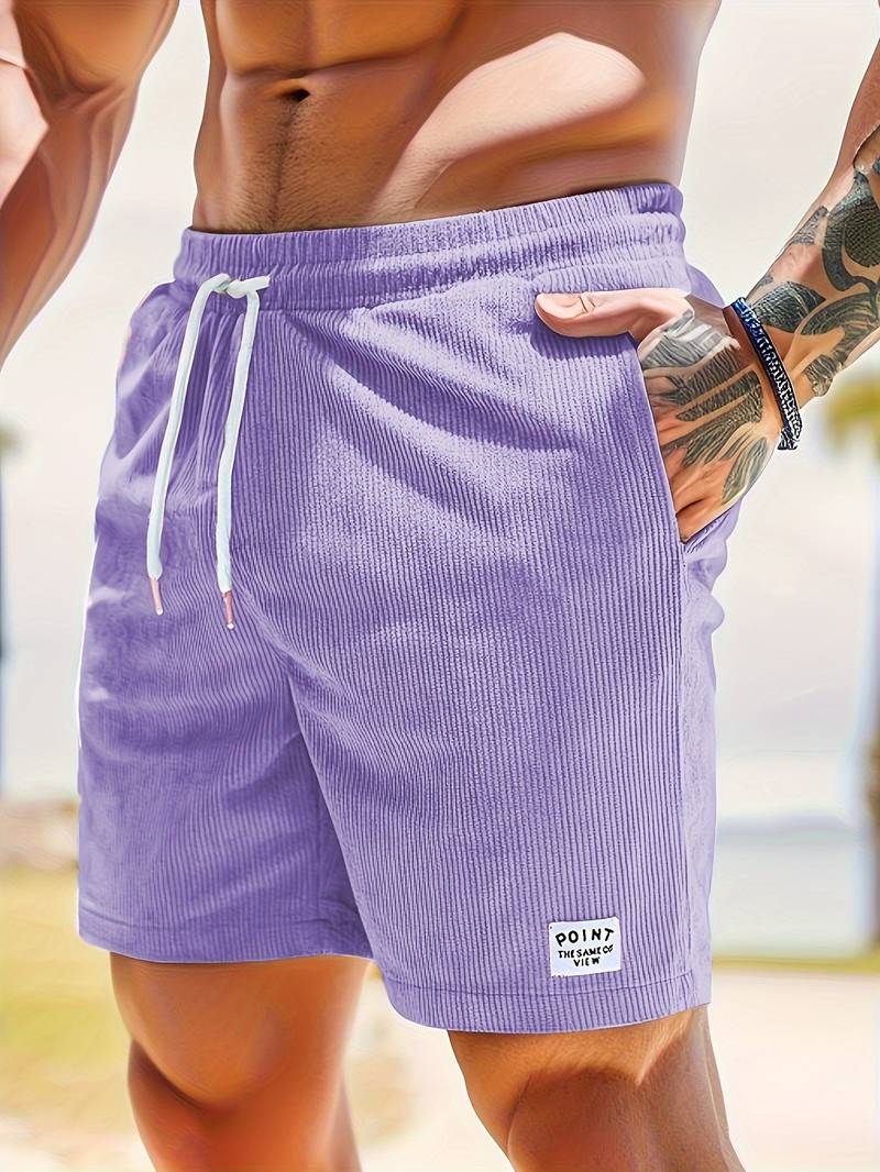 Comfortabele actieve shorts voor mannen - Alijah