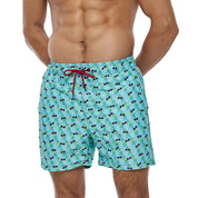Ademende zwemshort met funky print - Lennox