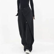Asymmetrische baggy broek - Freya