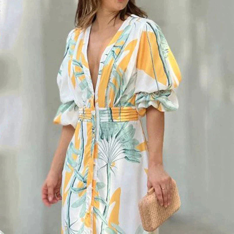 Ellafads-Vestido-largo-de-verano-para-mujer-prenda-elegante-con-estampado-manga-corta-abullonada-cuello-en.jpg_Q90.jpg__1.webp