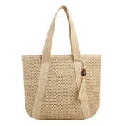 Vrouwelijke zomerse strandtas - Alana