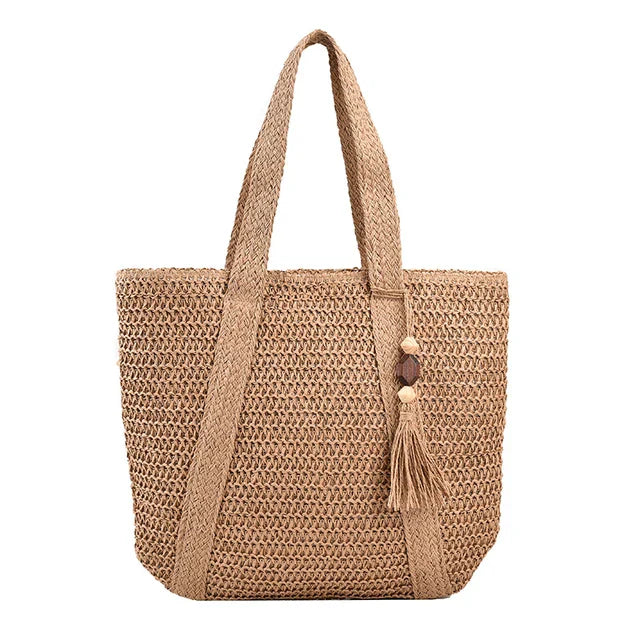 Vrouwelijke zomerse strandtas - Alana