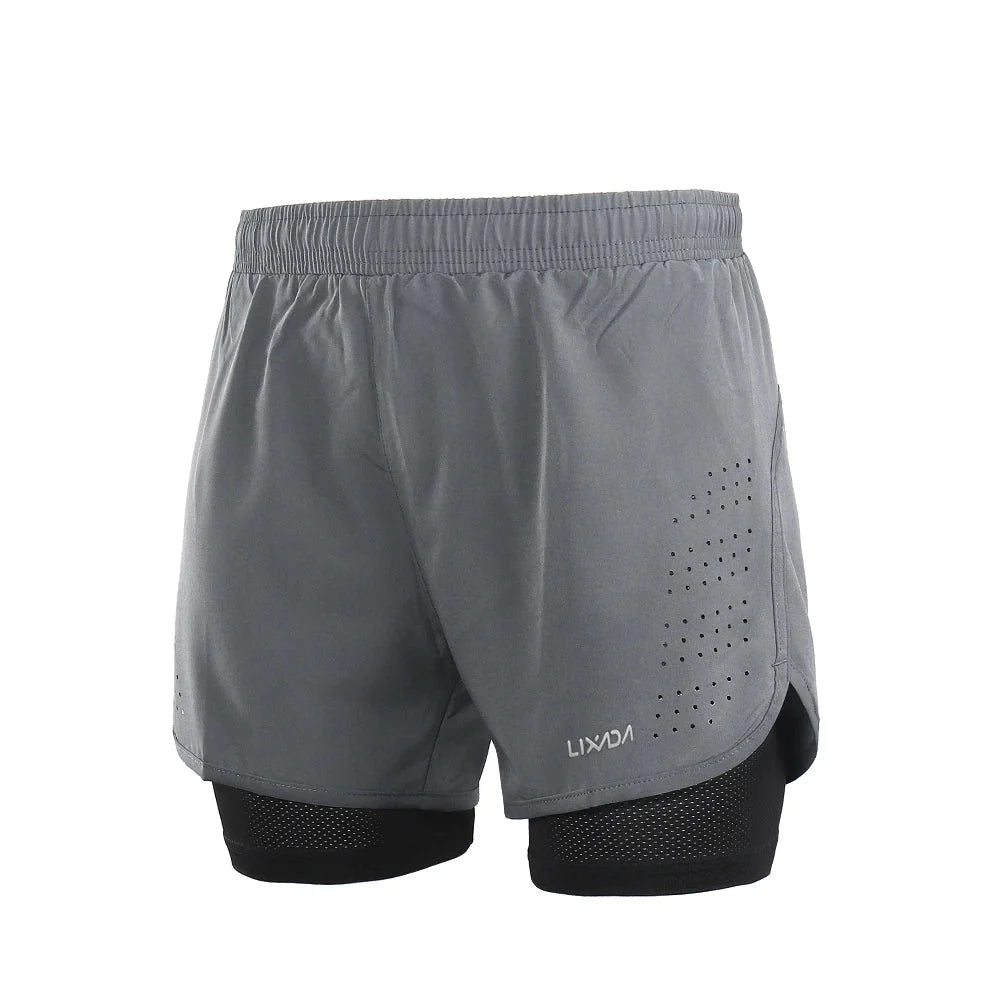 Ademende actieve trainingsshorts voor heren - Cyrus