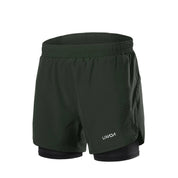 Ademende actieve trainingsshorts voor heren - Cyrus