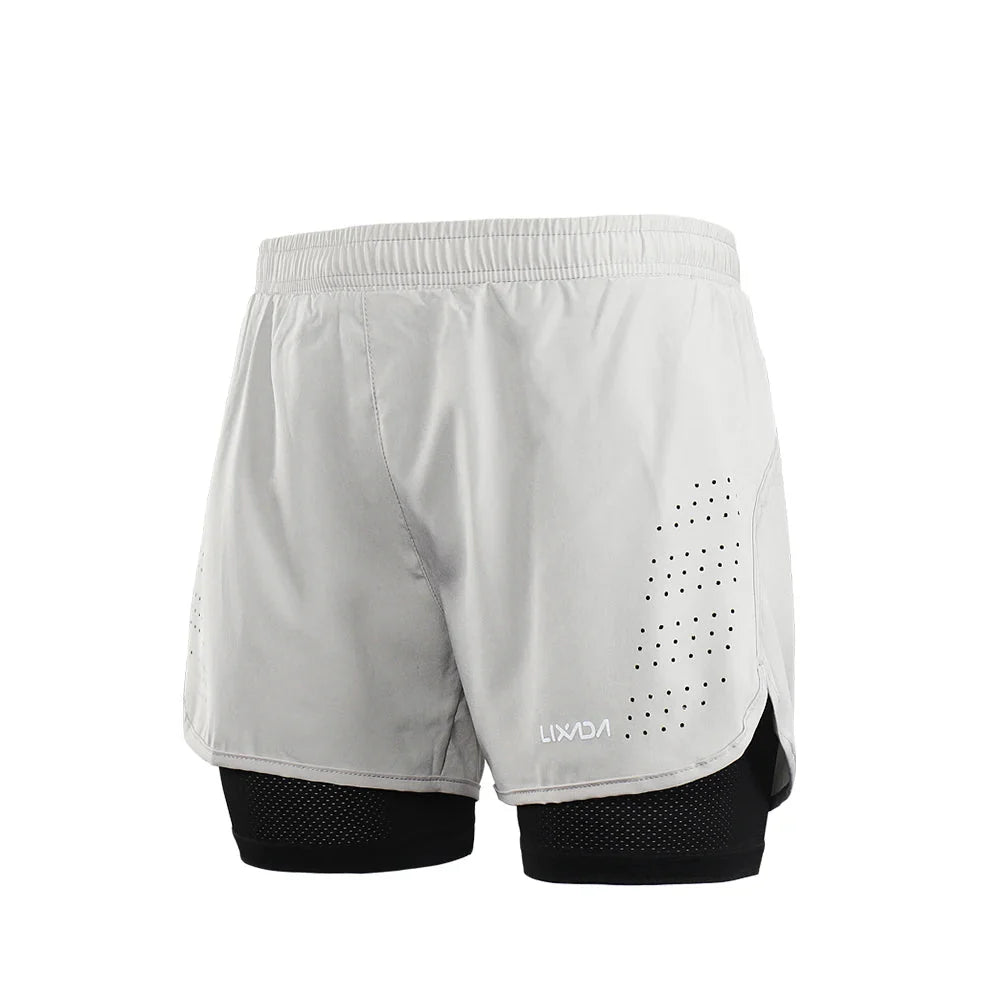 Ademende actieve trainingsshorts voor heren - Cyrus
