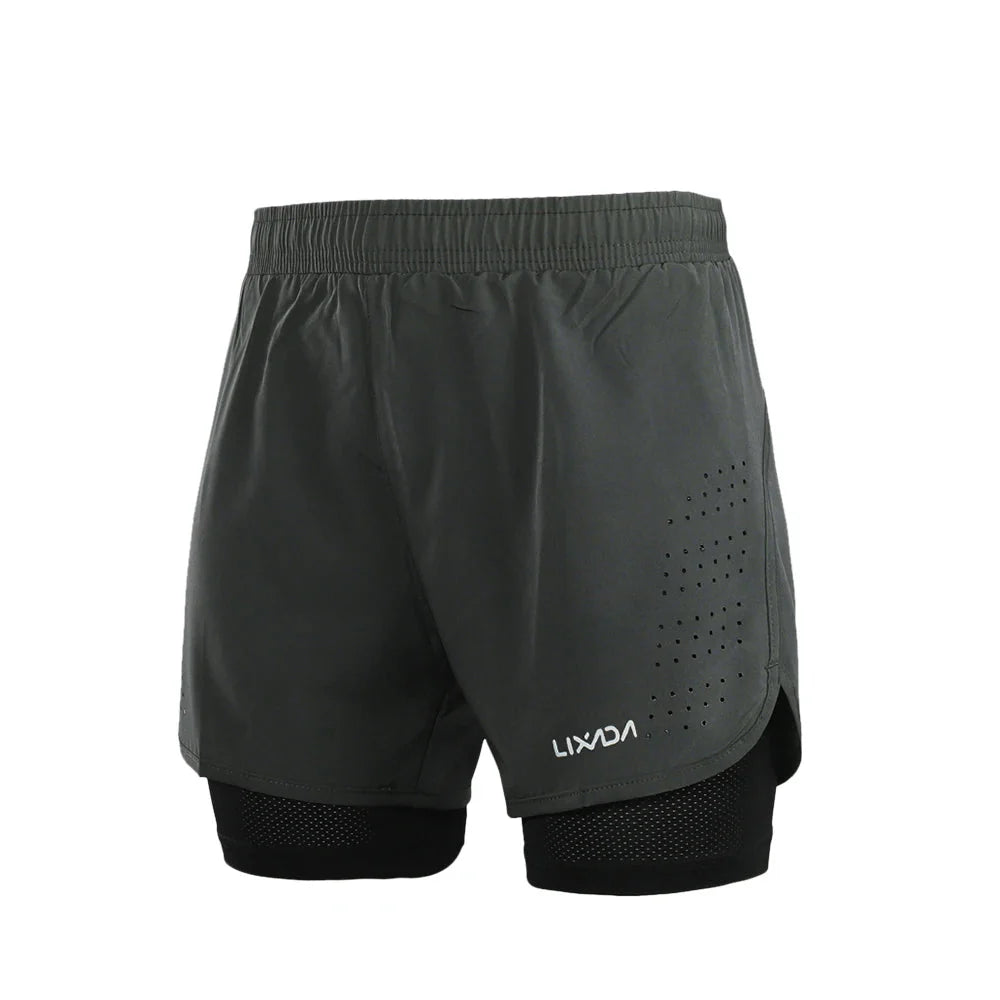 Ademende actieve trainingsshorts voor heren - Cyrus