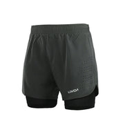Ademende actieve trainingsshorts voor heren - Cyrus