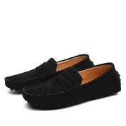 Hugo - suède loafers in Italiaanse stijl