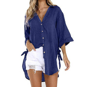 Casual linnen overhemd - Cathy
