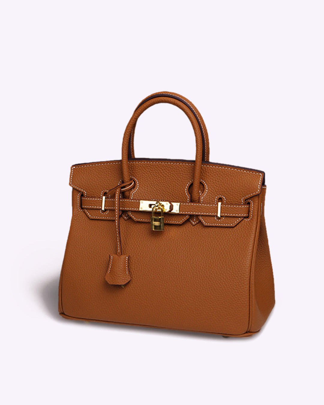 Grote leren handtas voor dames - Mara