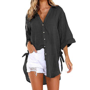 Casual linnen overhemd - Cathy