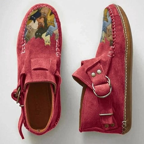 Bente - Orthopedische Stijlvolle Enkelschoenen Voor Dames