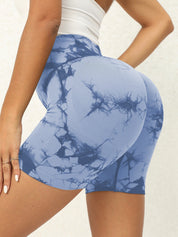 3-delige trendy fitness tie dye shorts - Amani