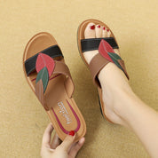 Zomerse sandalen met open teen - Leona