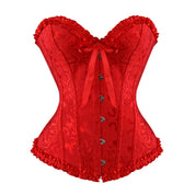 Vintage jacquard korset - Kyla