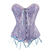 Vintage jacquard korset - Kyla