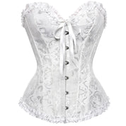 Vintage jacquard korset - Kyla