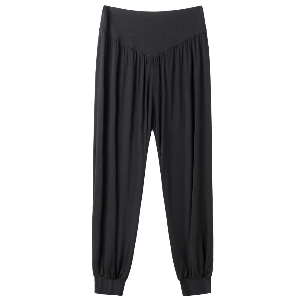 Zachte stretchy yogabroek met hoge taille - Winnie
