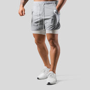 Twee-in-één sportshorts - Derek