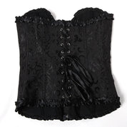Vintage jacquard korset - Kyla