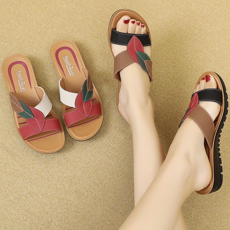 Zomerse sandalen met open teen - Leona