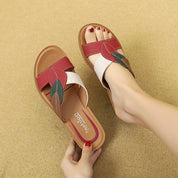 Zomerse sandalen met open teen - Leona