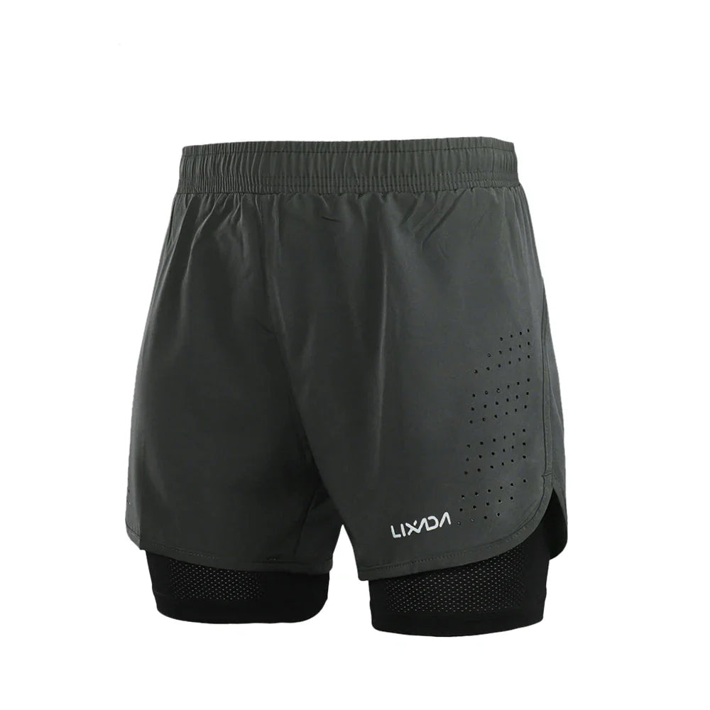 Ademende actieve trainingsshorts voor heren - Cyrus