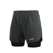 Ademende actieve trainingsshorts voor heren - Cyrus