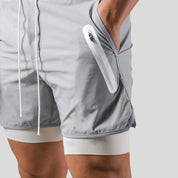 Twee-in-één sportshorts - Derek