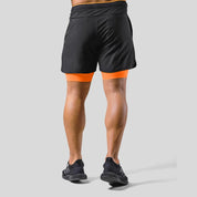 Twee-in-één sportshorts - Derek