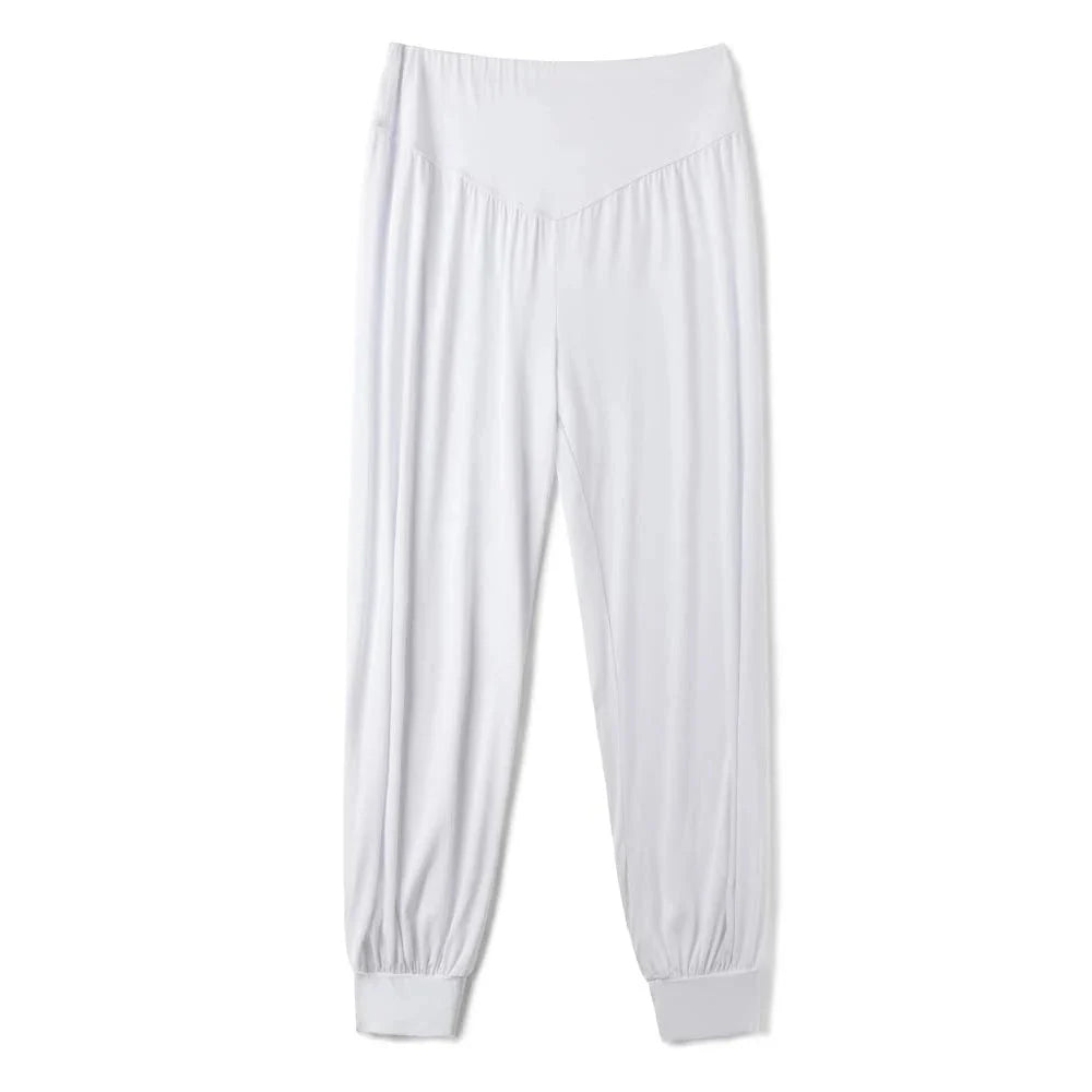 Zachte stretchy yogabroek met hoge taille - Winnie