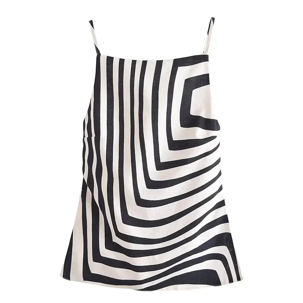 Rugloze top voor dames - Tiana