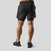 Twee-in-één sportshorts - Derek
