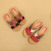 Zomerse sandalen met open teen - Leona