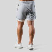 Twee-in-één sportshorts - Derek
