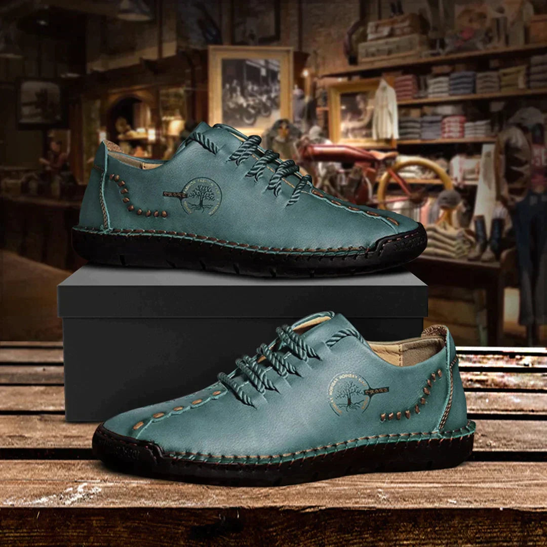 Spaanse leren mannen Schoenen Dennis Mavumo