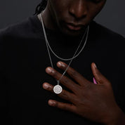 Kompashanger met gelaagde ketting - Jorge