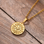 Kompashanger met gelaagde ketting - Jorge