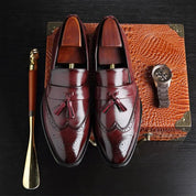 Yori - Orthopedische Klassieke Herenbrogues met Kwastjes