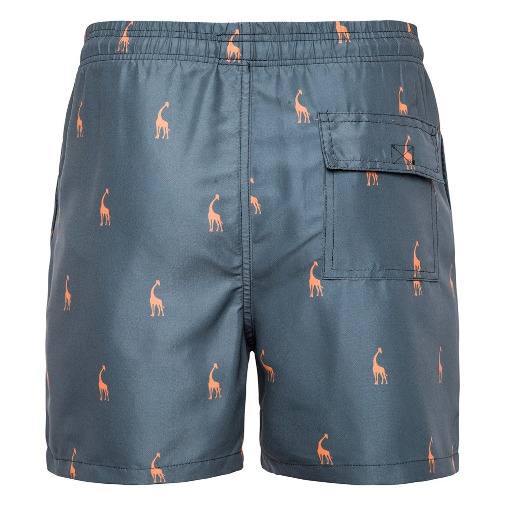 Waterdichte zwemshort met giraffenprint - Cole