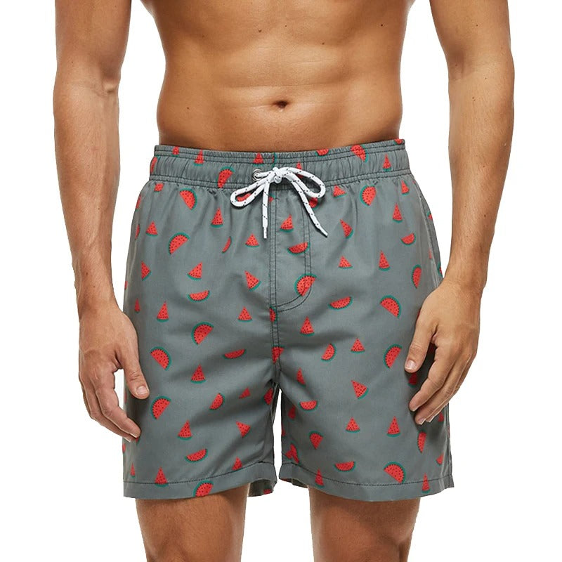 Ademende zwemshort met funky print - Lennox