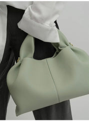 Vintage tas van zacht leer - Trina