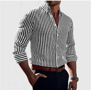 Trendy en comfortabel gestreept overhemd - Alexander