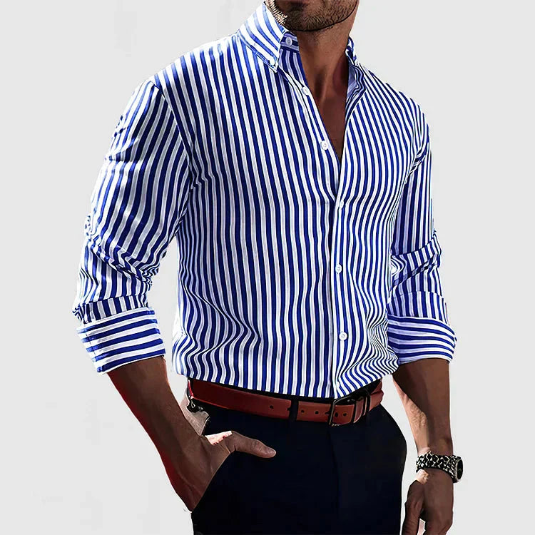 Trendy en comfortabel gestreept overhemd - Alexander