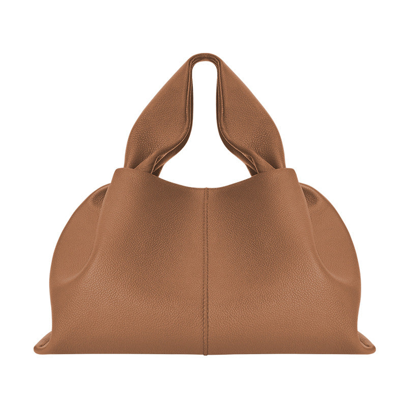 Vintage tas van zacht leer - Trina