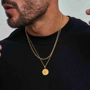 Kompashanger met gelaagde ketting - Jorge