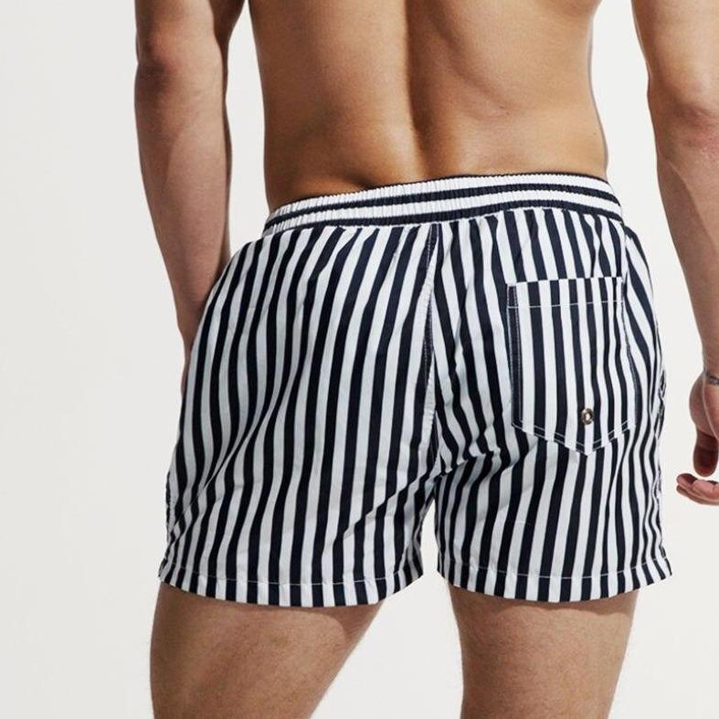 Gestreepte zwemshorts voor mannen - Ashton