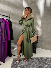 Audrey - Elegante jurk met uitwerpselen